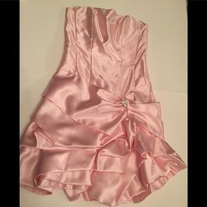 Jessica Mcclintock Gunne Sax pink prom dress